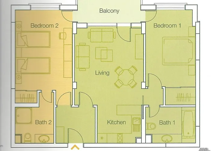 Апартаменты Terra Complex D5 - Private - Golf, Skiing &